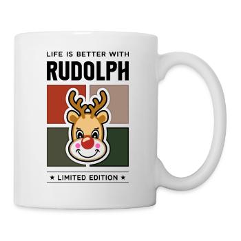 Rudolph - Tasse - Weiß - Rechts