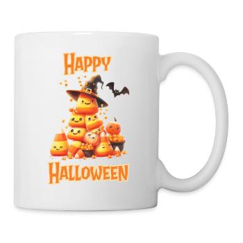 Halloween – Happy Halloween Candy Pyramid - Mug - white - Right