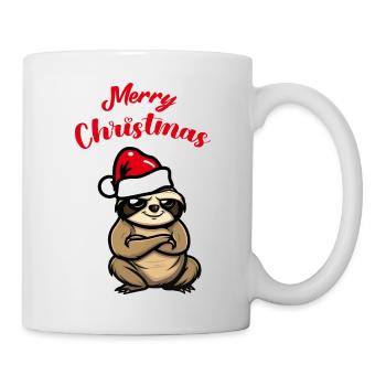 Noël paresseux - Mug blanc - blanc - Droite