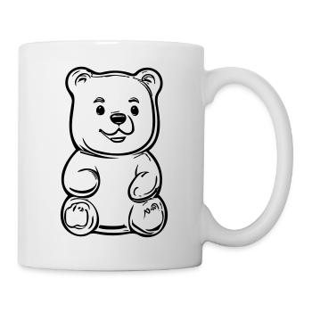 Teddy Bear - Mug - white - Right