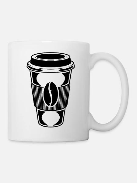 Coffee - Tasse - Weiß