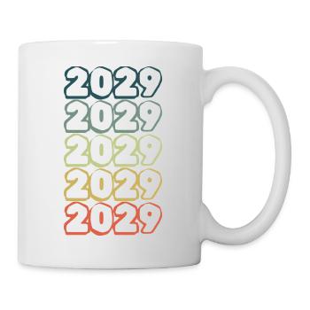 Year of birth 2029 - Mug - white - Right