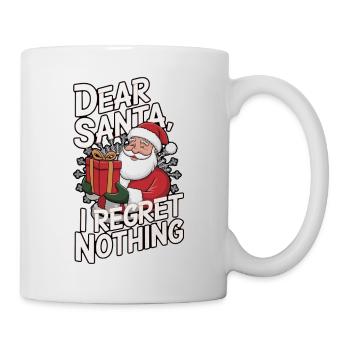 Weihnachtsmann, ich bereue nichts - Tasse - Weiß - Rechts