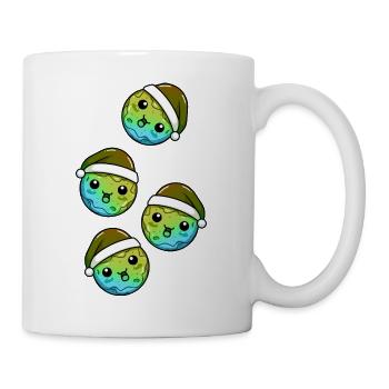 Biscuits Bande dessinée de Noël - Mug blanc - blanc - Droite