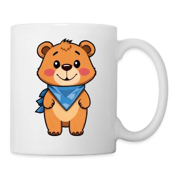 Stylish Teddy Bear - Mug - white - Right
