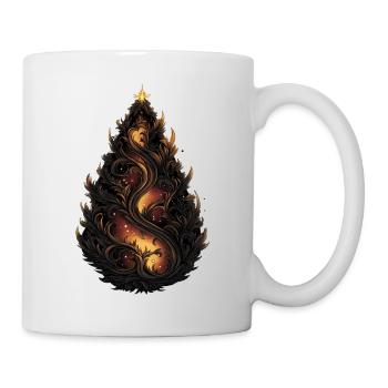 Magic Christmas Tree: Festive Flames! - Mug - white - Right
