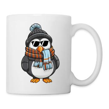 Penguin Comic Winter - Mug - white - Right