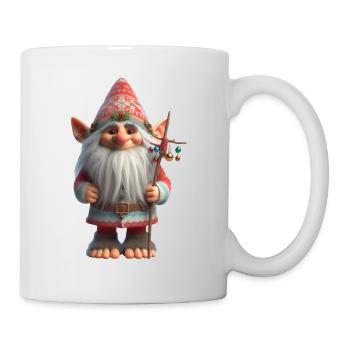 Troll de Noël 1 - Mug blanc - blanc - Droite