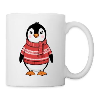 Penguin Winter South Pole Antarctica Cute Penguin - Mug - white - Right
