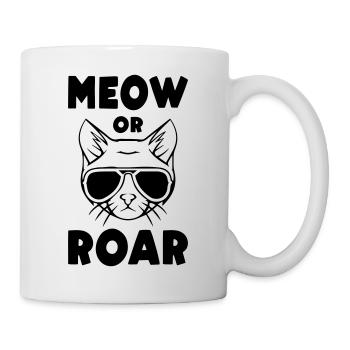 Meow or Roar - Mug - white - Right