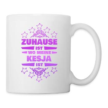 Petite amie Kesja - Mug blanc - blanc - Droite