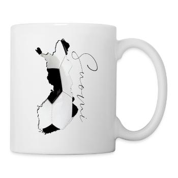 Carte de la Finlande encadrée Real Football FI - Mug blanc - blanc - Droite
