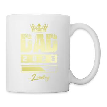 Papa 2025 Chargement Papa - Mug blanc - blanc - Droite