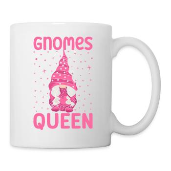 Garden Gnome Costume Gnomes Queen Gnome - Tasse - Weiß - Rechts