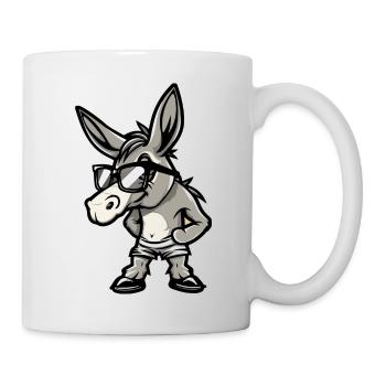 Donkey Comic Cool - Mug - white - Right