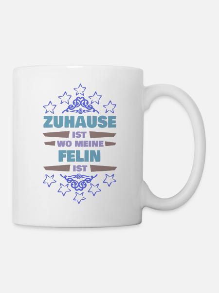 Felin - Tasse - Weiß