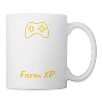 Keep Calm and Farm XP - Pour les Grinders - Mug blanc - blanc - Droite