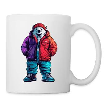 Polar Bear Funny Winter - Mug - white - Right