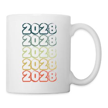2028 - Tasse - Weiß - Rechts