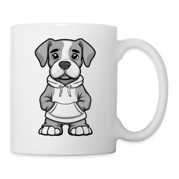 Great Dane Dog Funny - Mug - white - Right