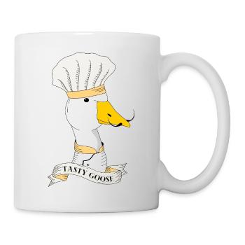 Oie délicieuse - Mug blanc - blanc - Droite