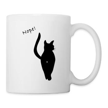 Non! - Mug blanc - blanc - Droite