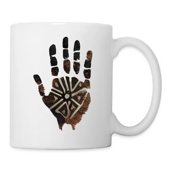 Hand Ritual Illustration - Mug - white - Right