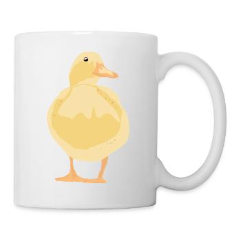 yellow duck - Mug - white - Right