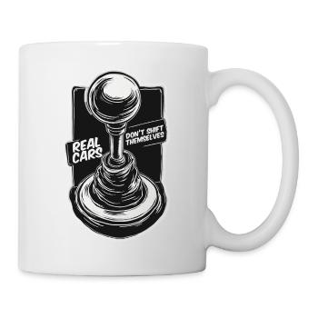 Manual Cars - Mug - white - Right