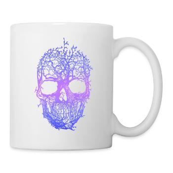 Mystisches Stammessymbol Fusion Traditionelles Ornament - Tasse - Weiß - Rechts