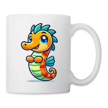 sea horse - Mug - white - Right