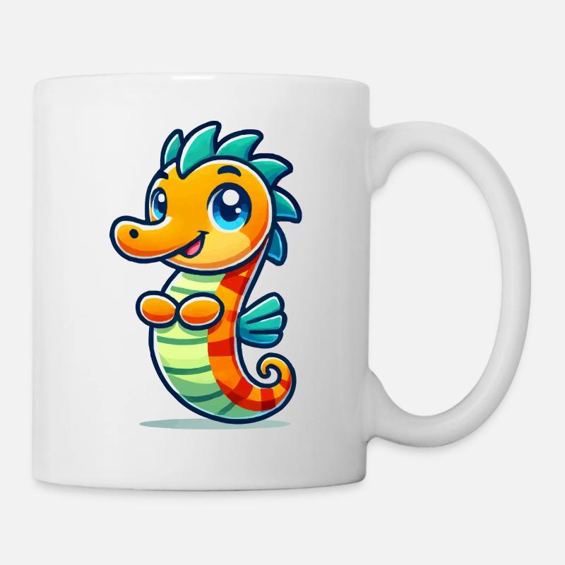 seepferdchen - Tasse - Weiß