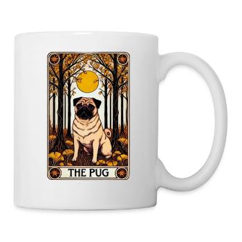 Le carlin - Mug blanc - blanc - Droite