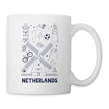 Netherlands - Tasse - Weiß - Rechts