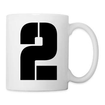 2 - Tasse - Weiß - Rechts