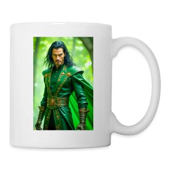 Loki is a cunning trickster god and shape-shifter - Mug - white - Right