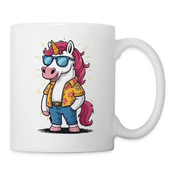 Funny Summer Unicorn - Mug - white - Right