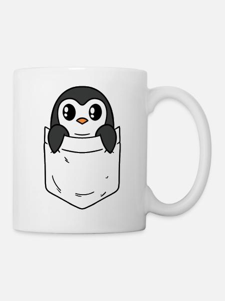 Pinguin Penguin Lover - Tasse - Weiß