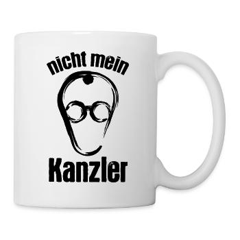 Merz - Nicht mein Kanzler - nein zu Merz - Tasse - Weiß - Rechts