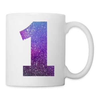 Number 1 galaxy - Mug - white - Right