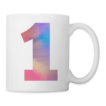Colorful Number 1 - Mug - white - Right