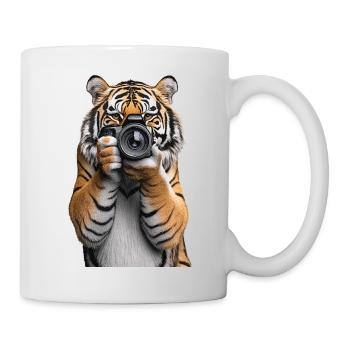 Tiger - Tasse - Weiß - Rechts