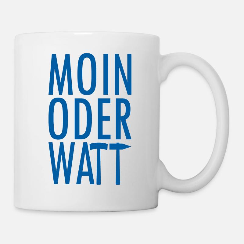 Moin or Watt Ruhrpott - Mug - white