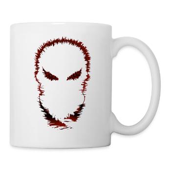 COOL MASK - Mug - white - Right