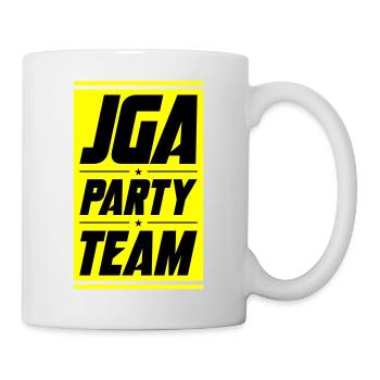 Jga Party Team Junggeselle - Tasse - Weiß - Rechts