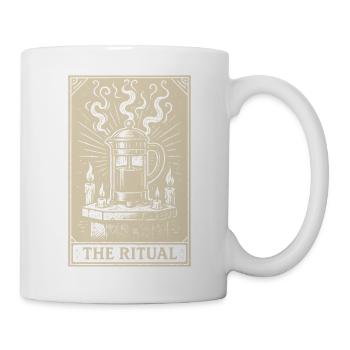 The Ritual Tarot – French Press Magic Card - Mug - white - Right