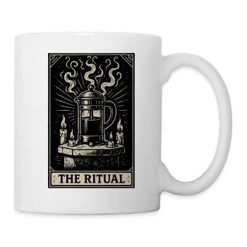 The Ritual – Coffee Tarot Altar Design - Mug - white - Right