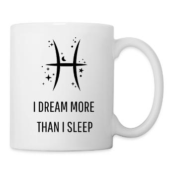 Pisces Symbol with Irony - Mug - white - Right