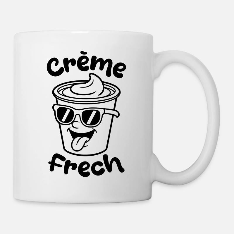 Crème Frech - Tasse - Weiß