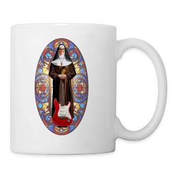 Eine Nonne des Rhythm and Blues - Tasse - Weiß - Rechts